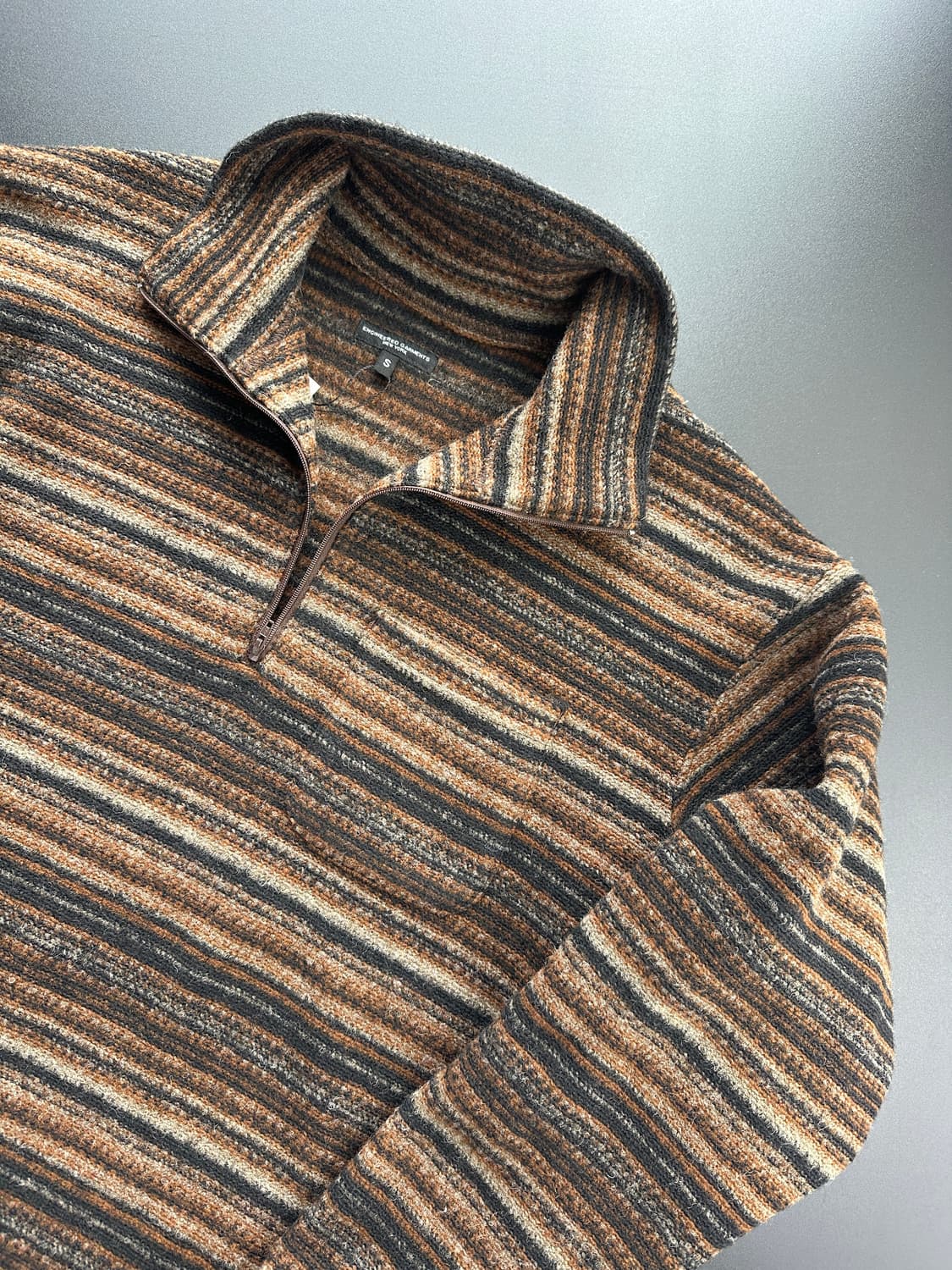 Engineered garments zip mock neck  상품이미지3