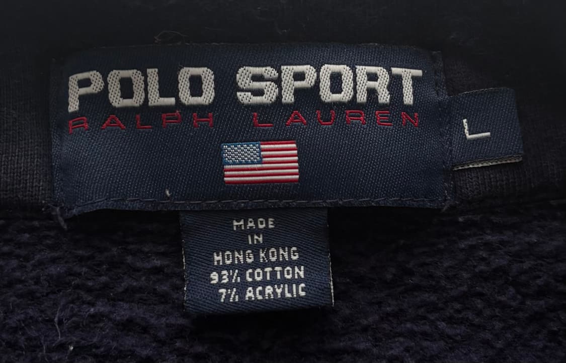 Polo 폴로 스포츠 성조기 하프 집업 상품이미지6