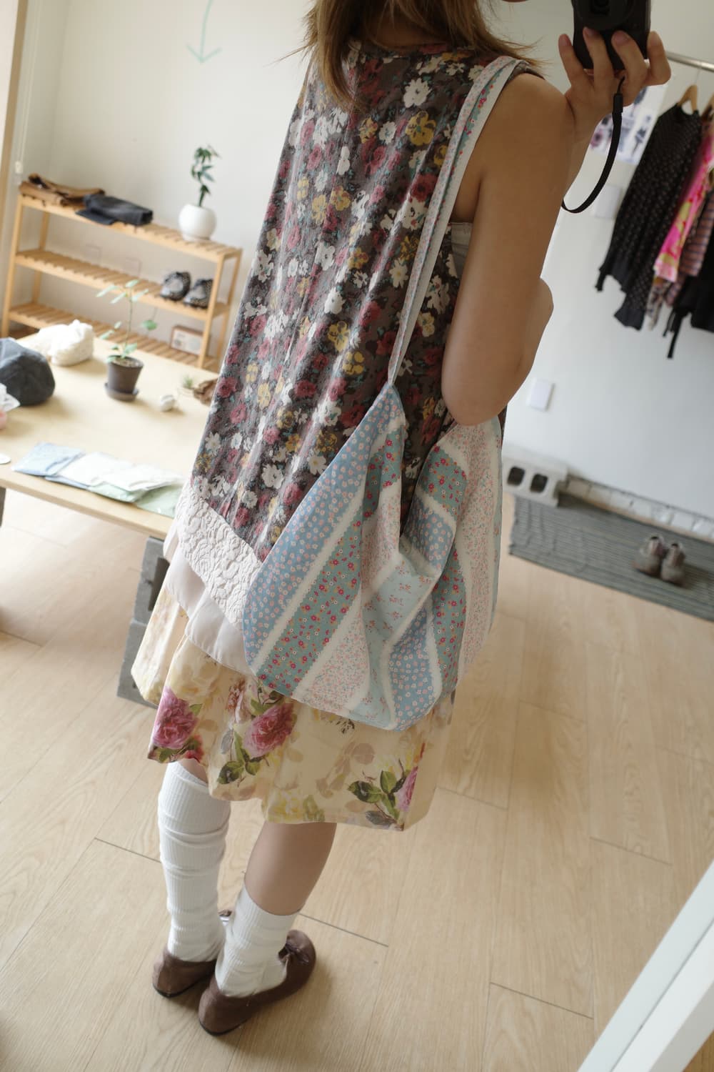 Layered flower sleeveless  상품이미지6