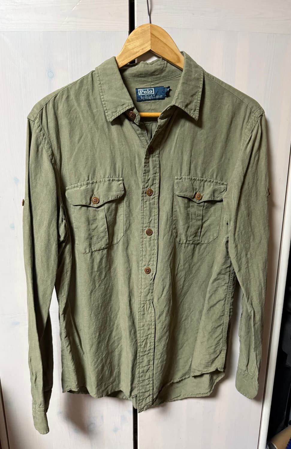 폴로 투포켓 린넨셔츠 L 상품이미지1