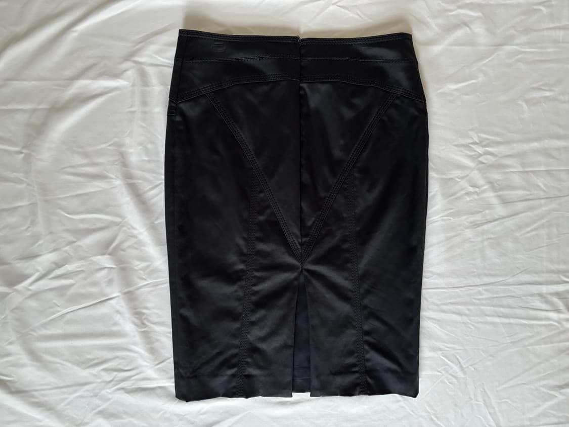 midi skirt, classic black 상품이미지4