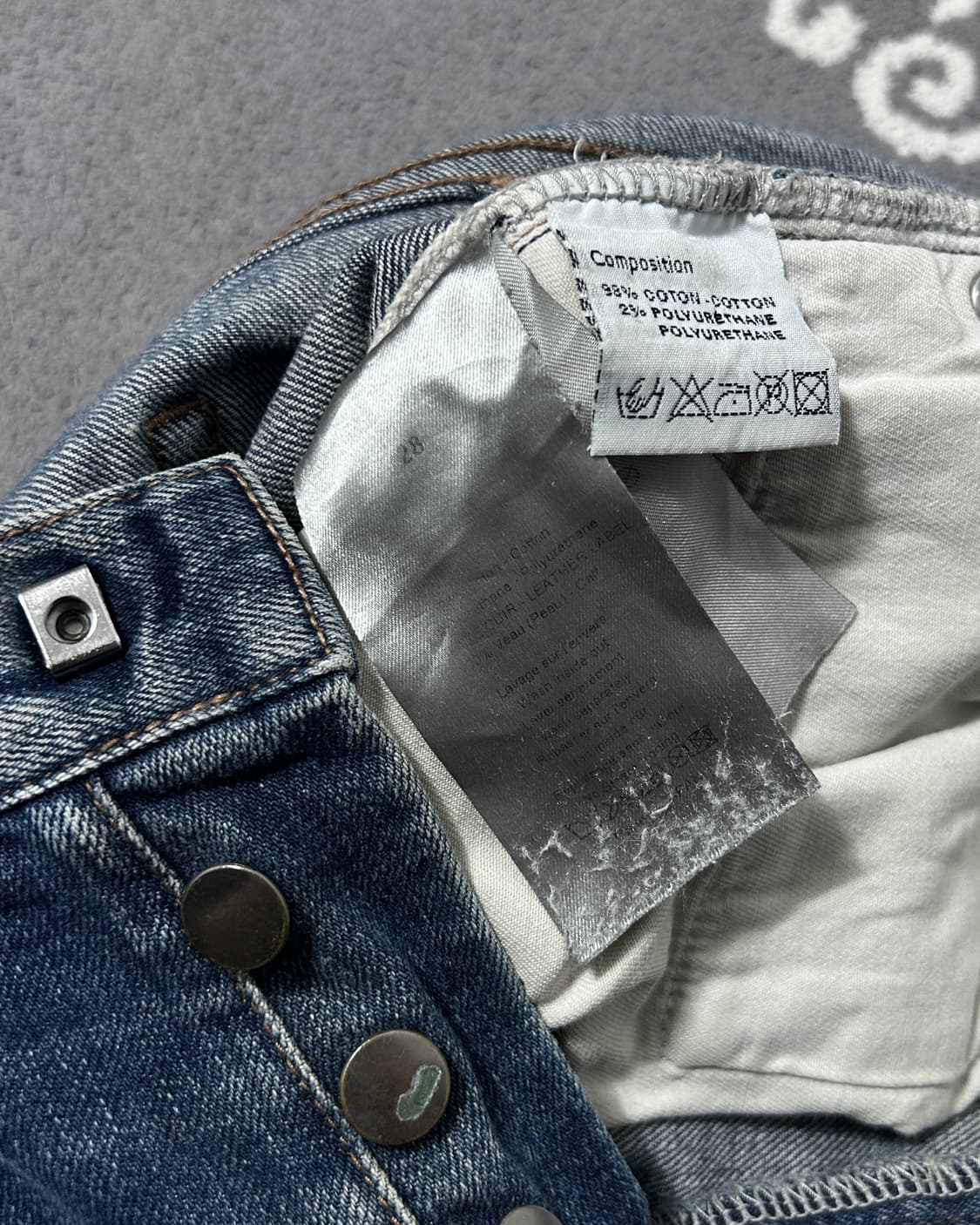 디올 옴므 크리스 반 아쉐 데님 MIJ 상품이미지5