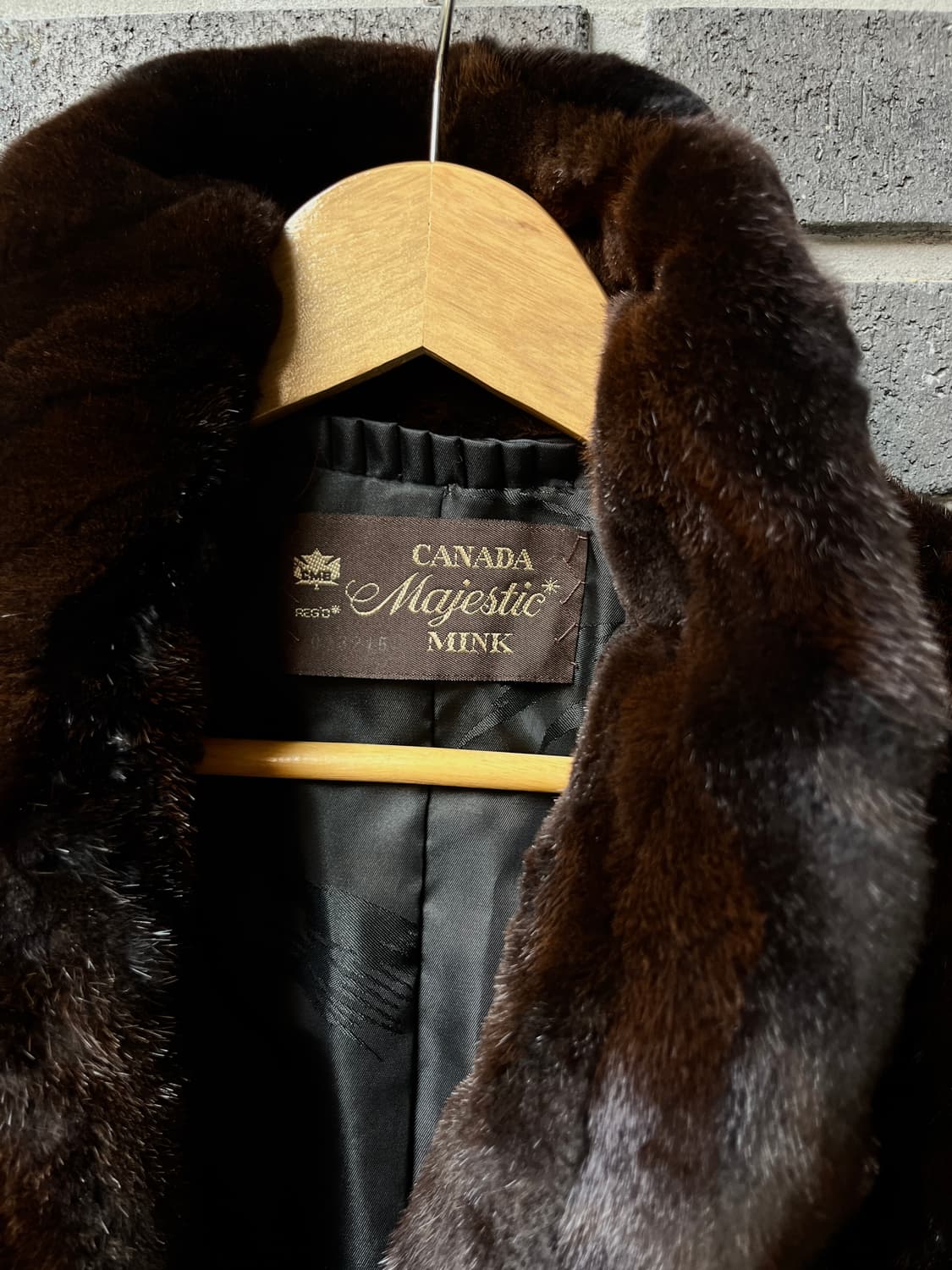 90s Canada Majestic Mink 쉬어드 밍크 코트  상품이미지7