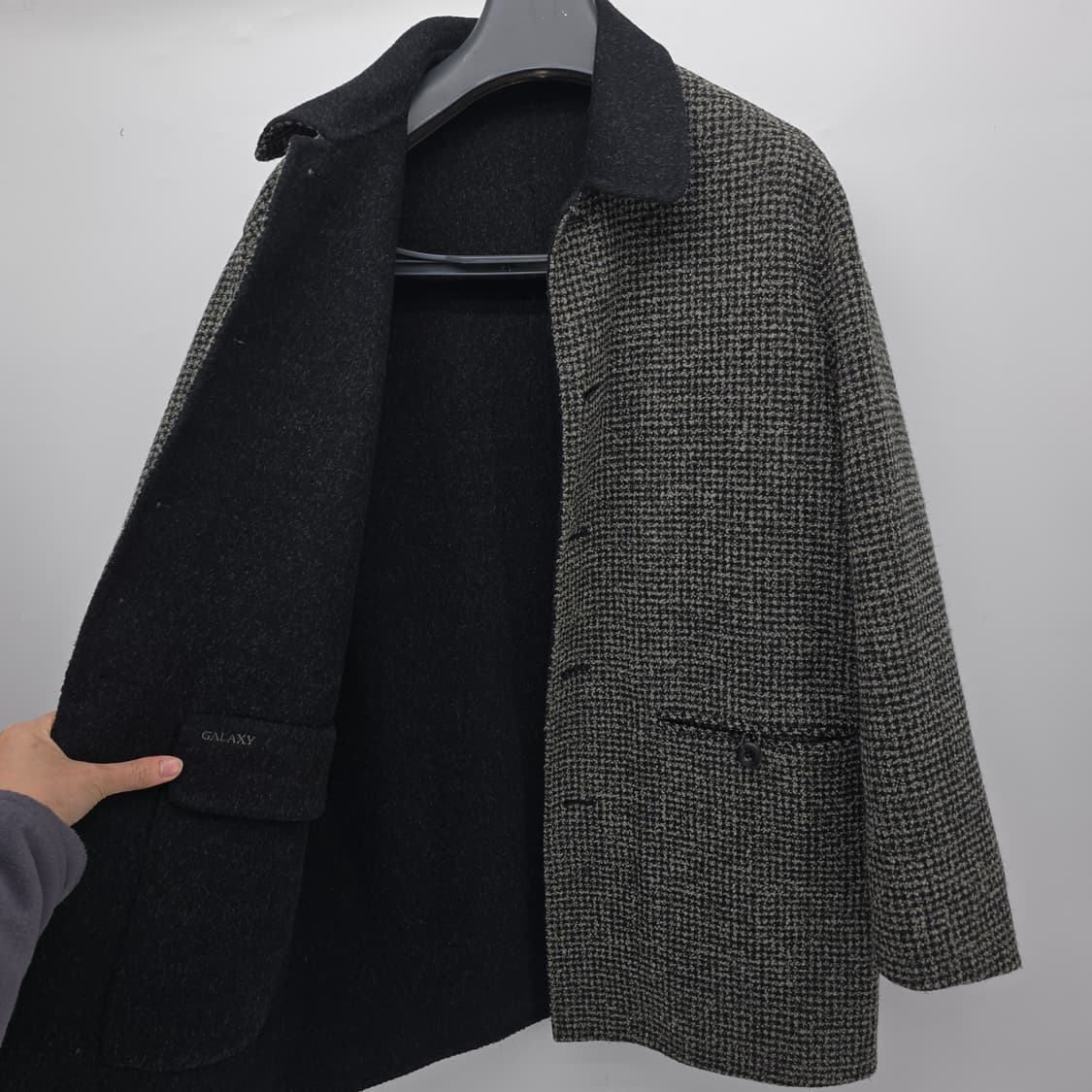 GALAXY 리버서블 울 코트 95 상품이미지4