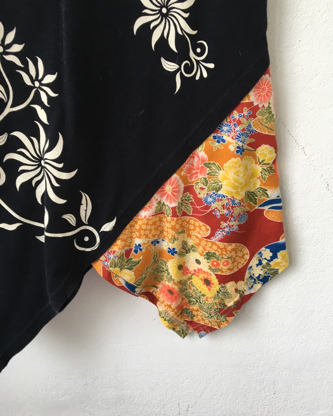 Oriental mood unbalanced printing sleeve 상품이미지5