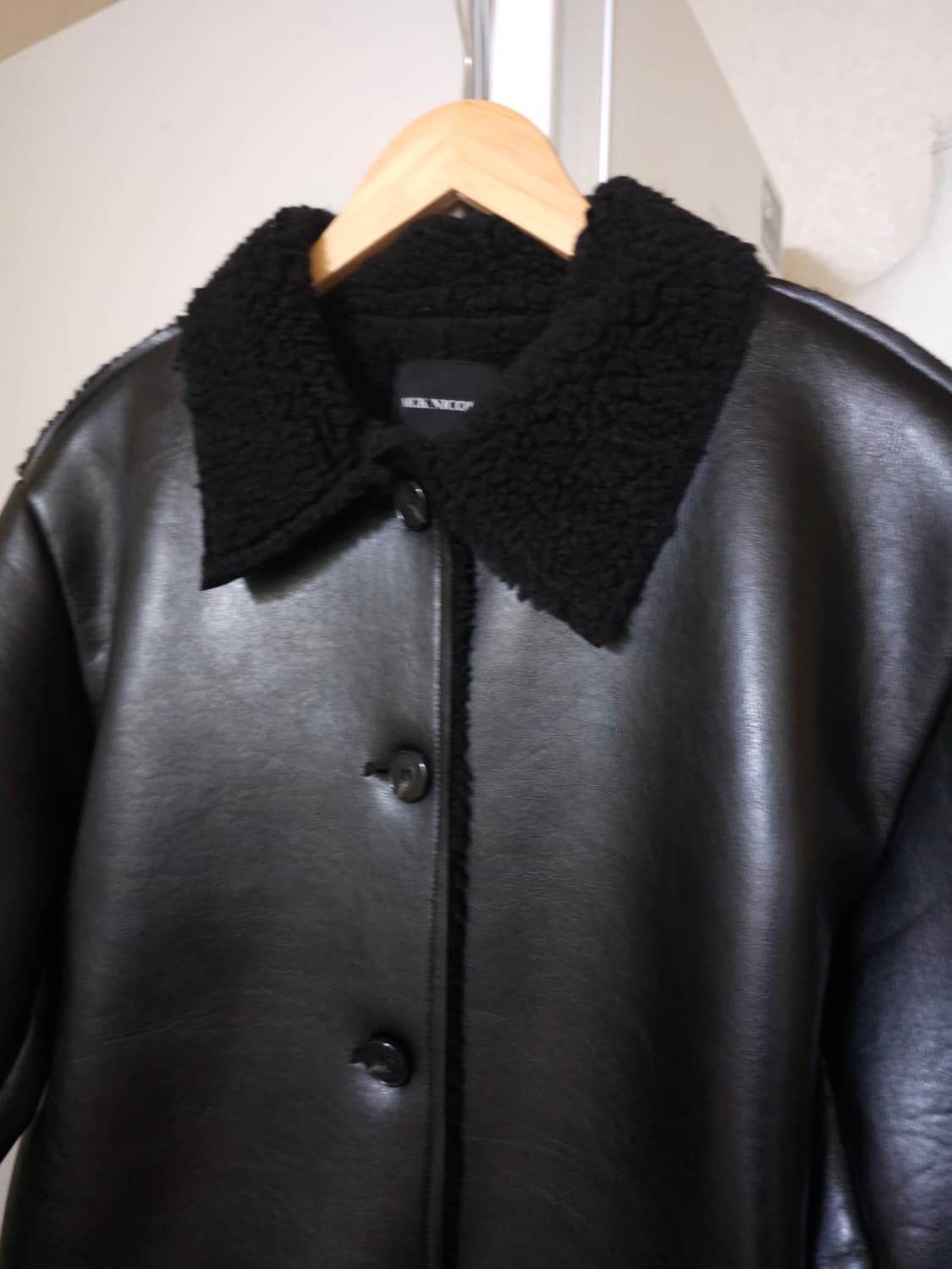 닉앤니콜 무스탕코트 상품이미지2