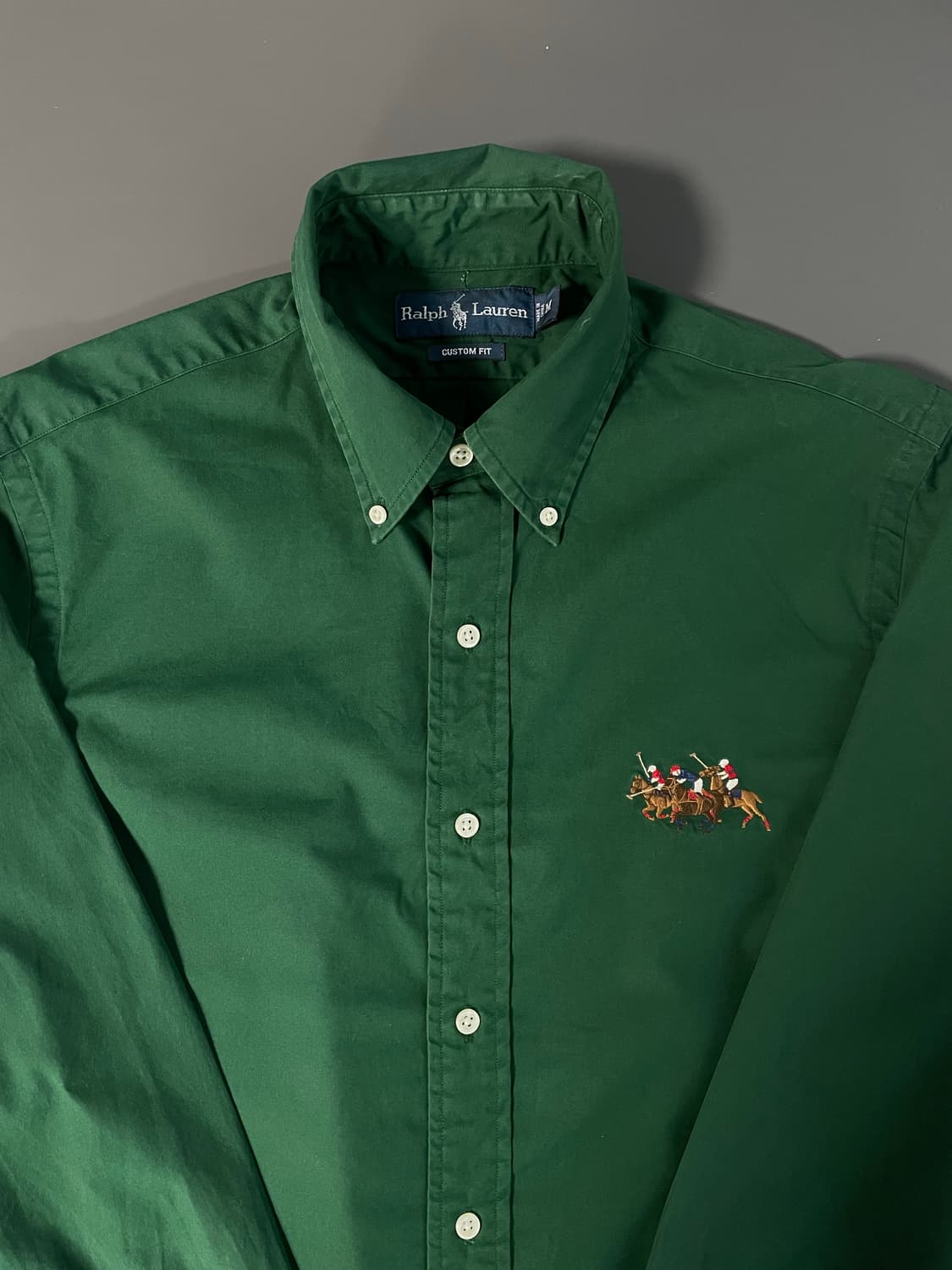 [M] 폴로 랄프로렌 자수로고 옥스포드 셔츠 커스텀 핏 상품이미지2