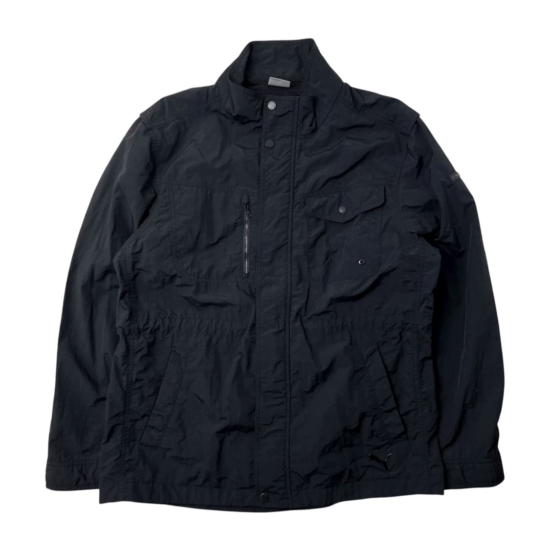 [중고] 푸마 골프 바람막이 재킷 블랙 XL 상품이미지1