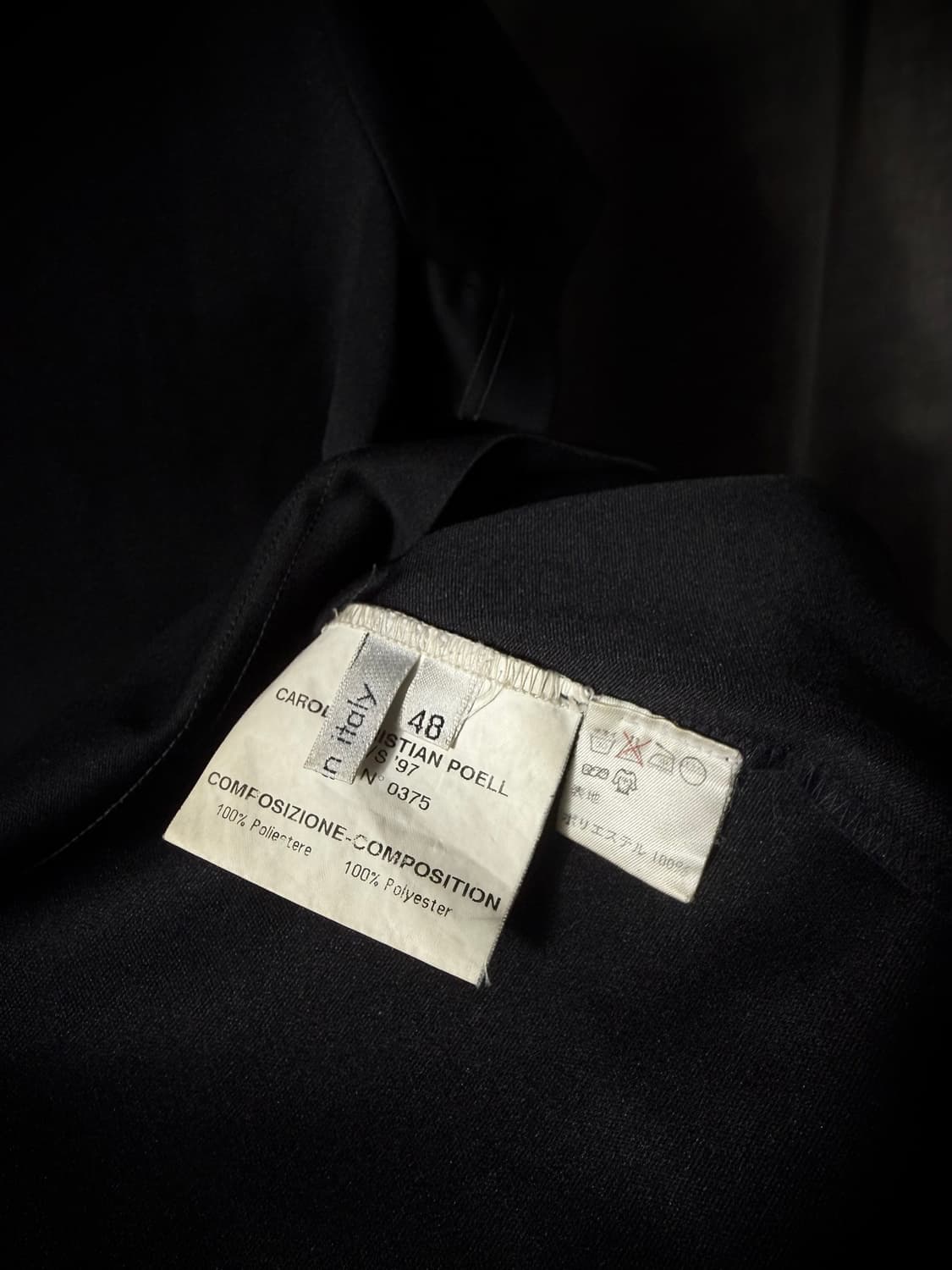 Carol Christian Poell 1997S/S V-Neck T 상품이미지7
