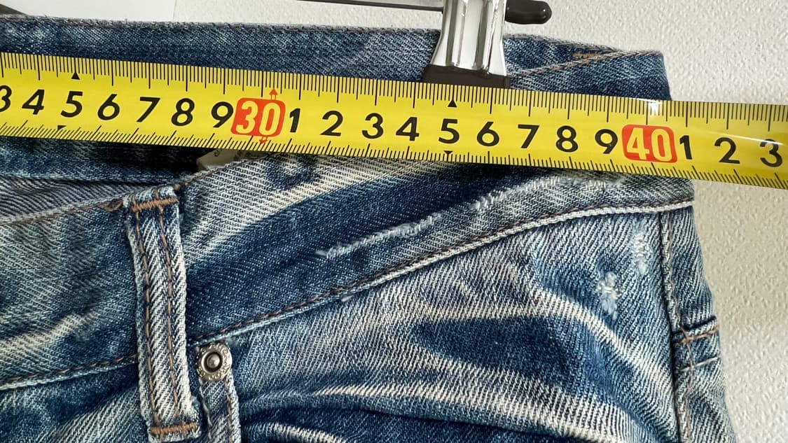 Buckaroo 데미지 워싱 데님 청바지 30인치 상품이미지4