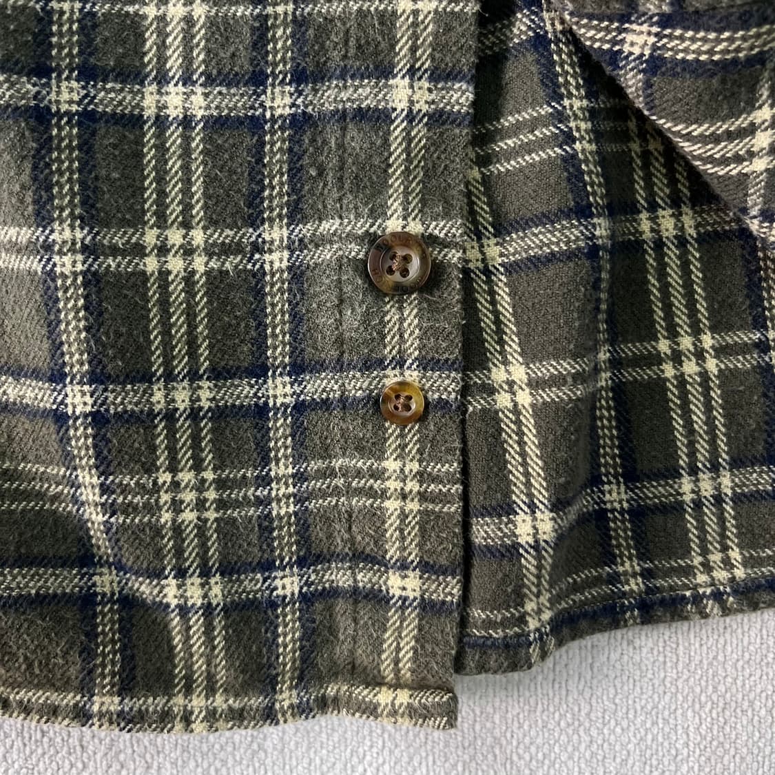 105 울리치 빈티지 체크 울 셔츠 상품이미지5