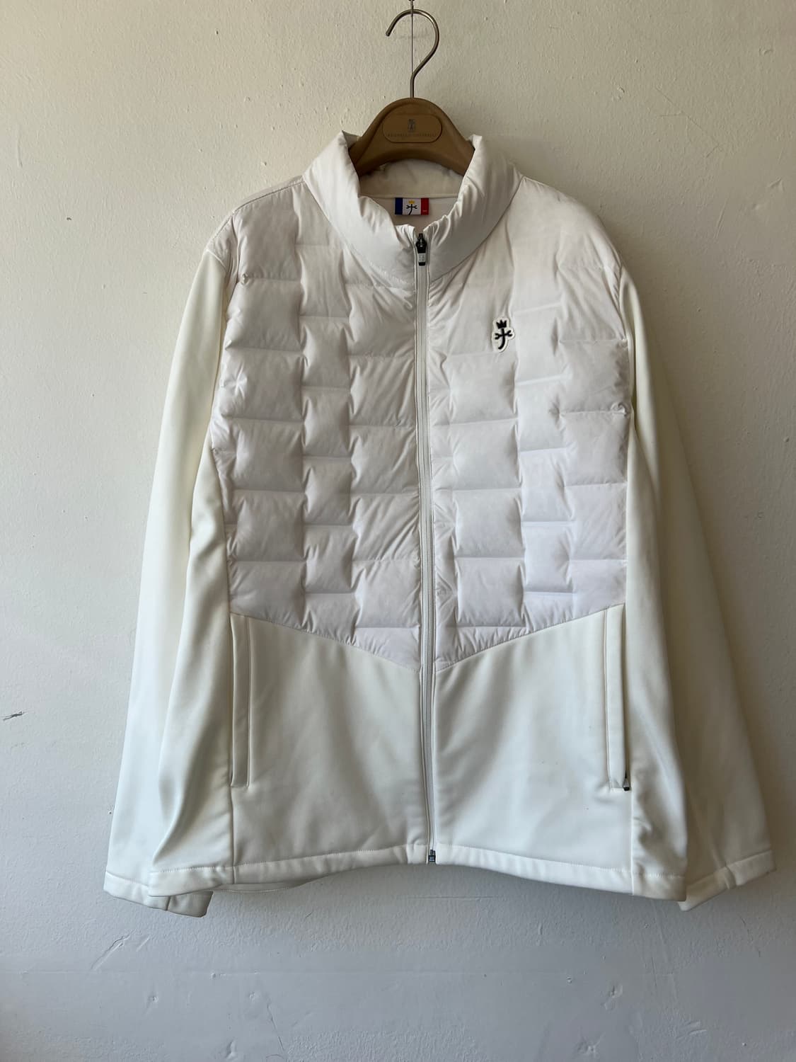 까스텔바작 남성 아이보리 기능성점퍼 패딩플리츠점퍼 상품이미지2