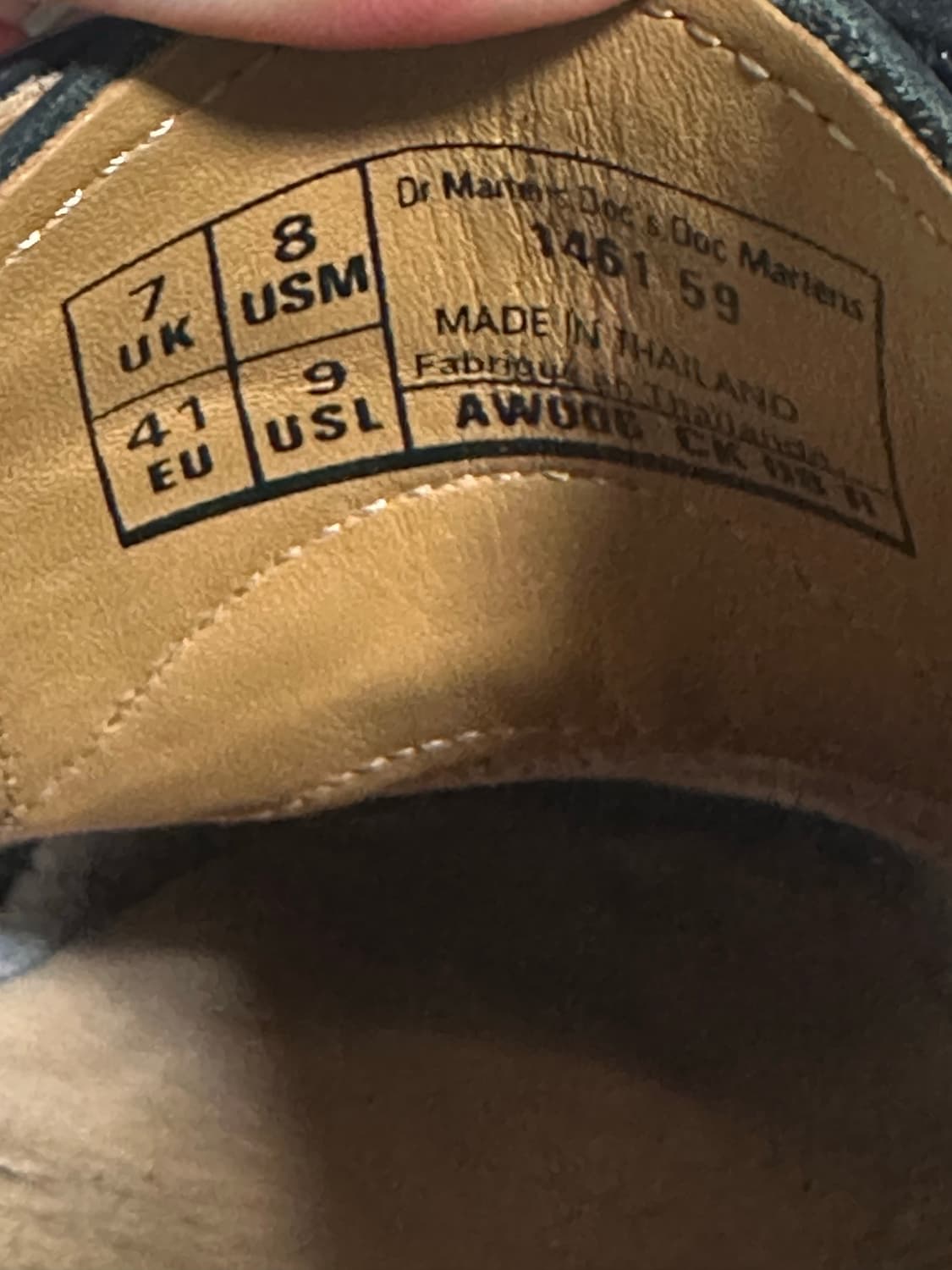 (260,uk7) 닥터마틴1461스무스 상품이미지6