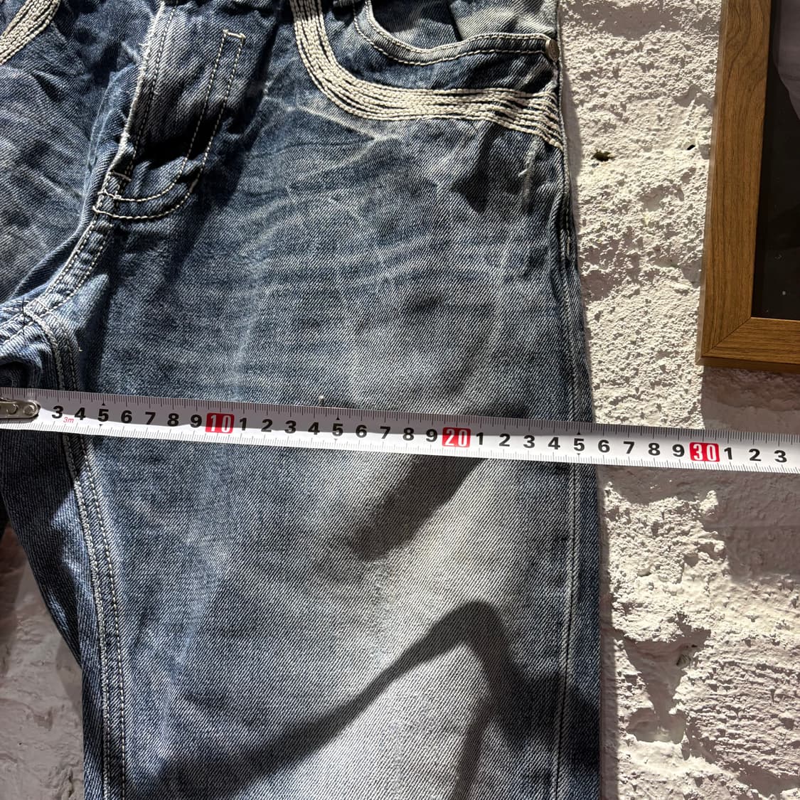 에비수 빈티지 워싱 데님 팬츠 상품이미지10