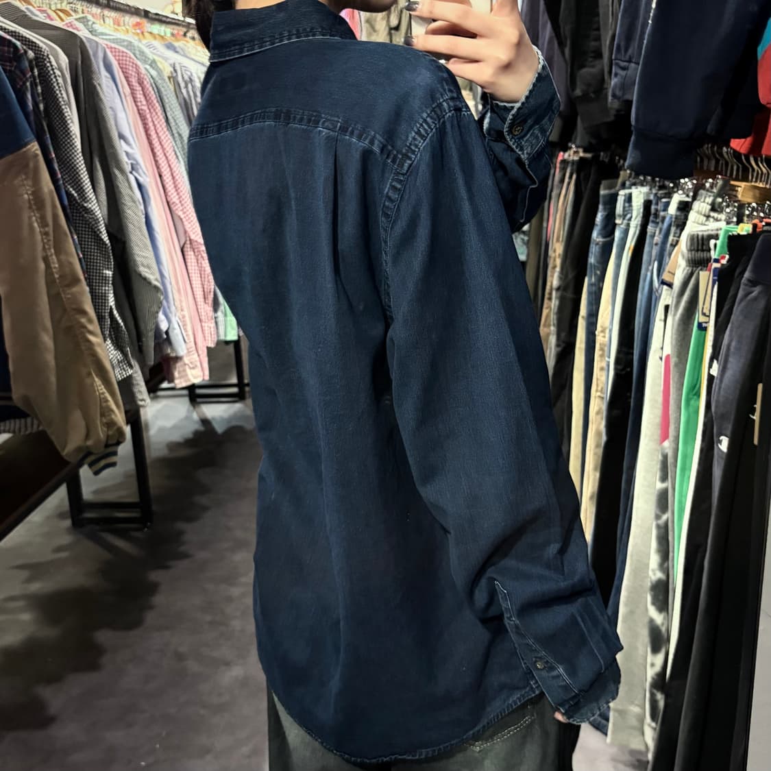 [IM] Carhartt 칼하트 데님셔츠 진청 네이비 상품이미지5