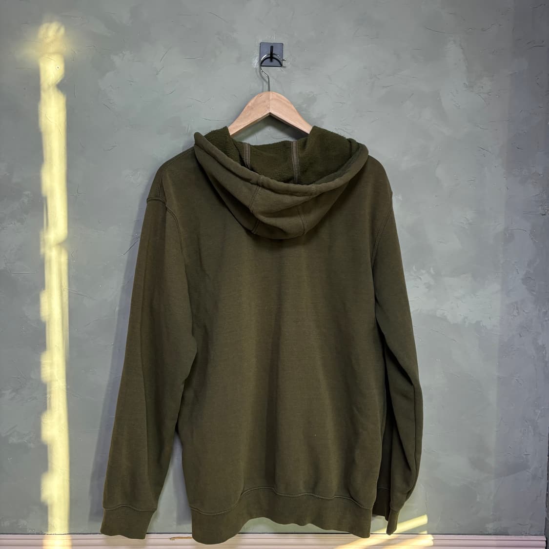 칼하트 미드웨이트 후드집업 카키 상품이미지5