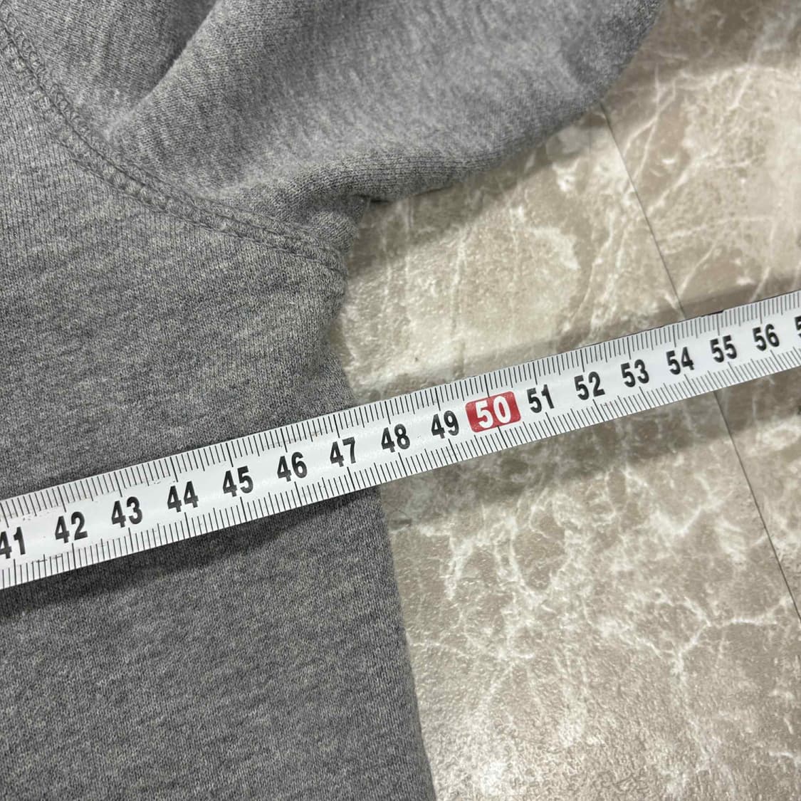 후아유 y2k 그레이 스웻 후드집업 희귀져지(M) 상품이미지7