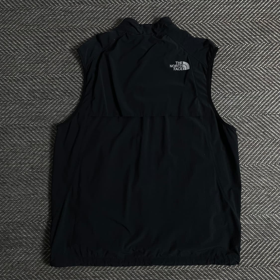 노스페이스 블랙 나일론 경량 바람막이 베스트 블랙o 3264 상품이미지3