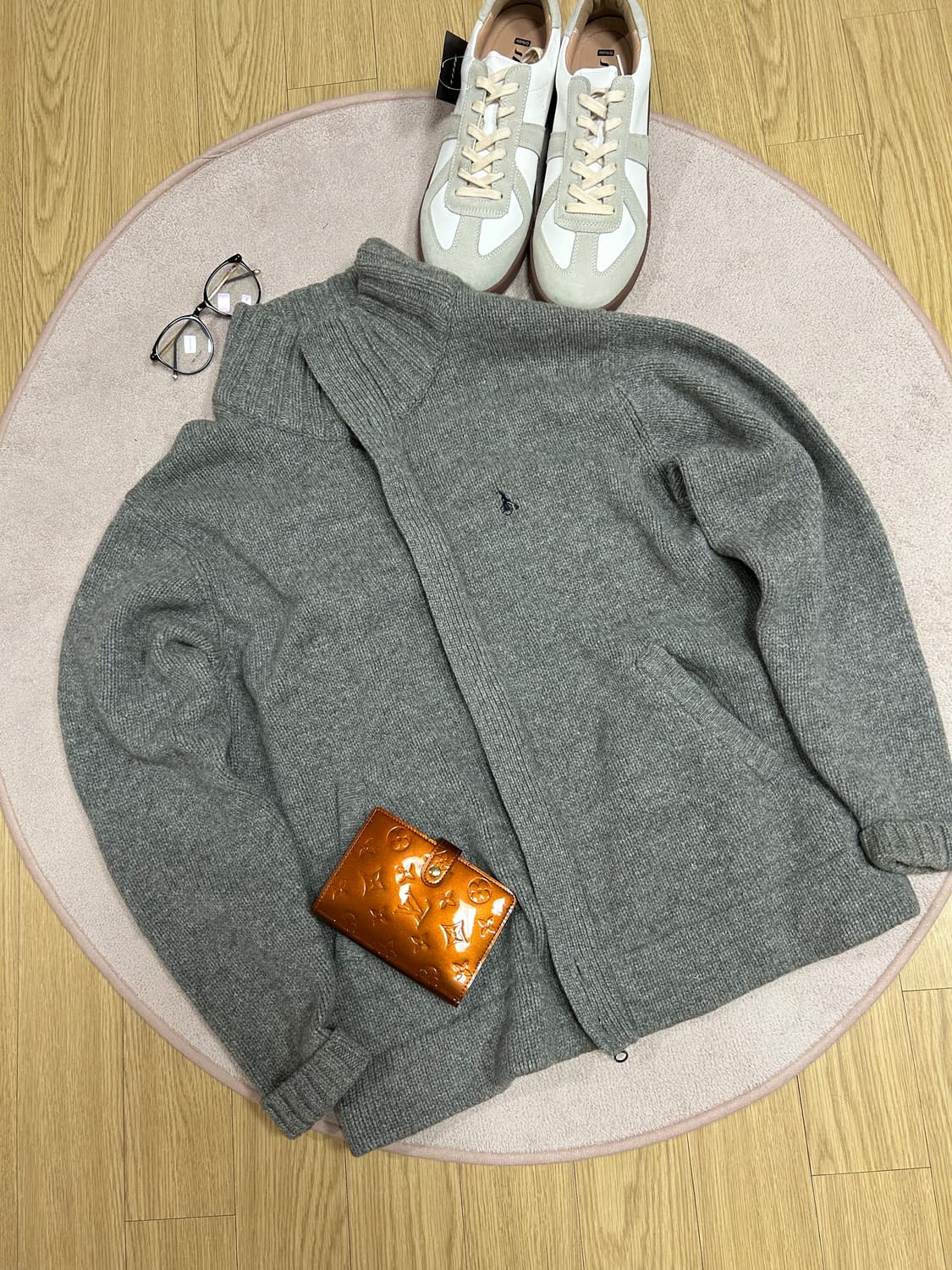 빈폴 니트 집업 니트자켓 상품이미지1