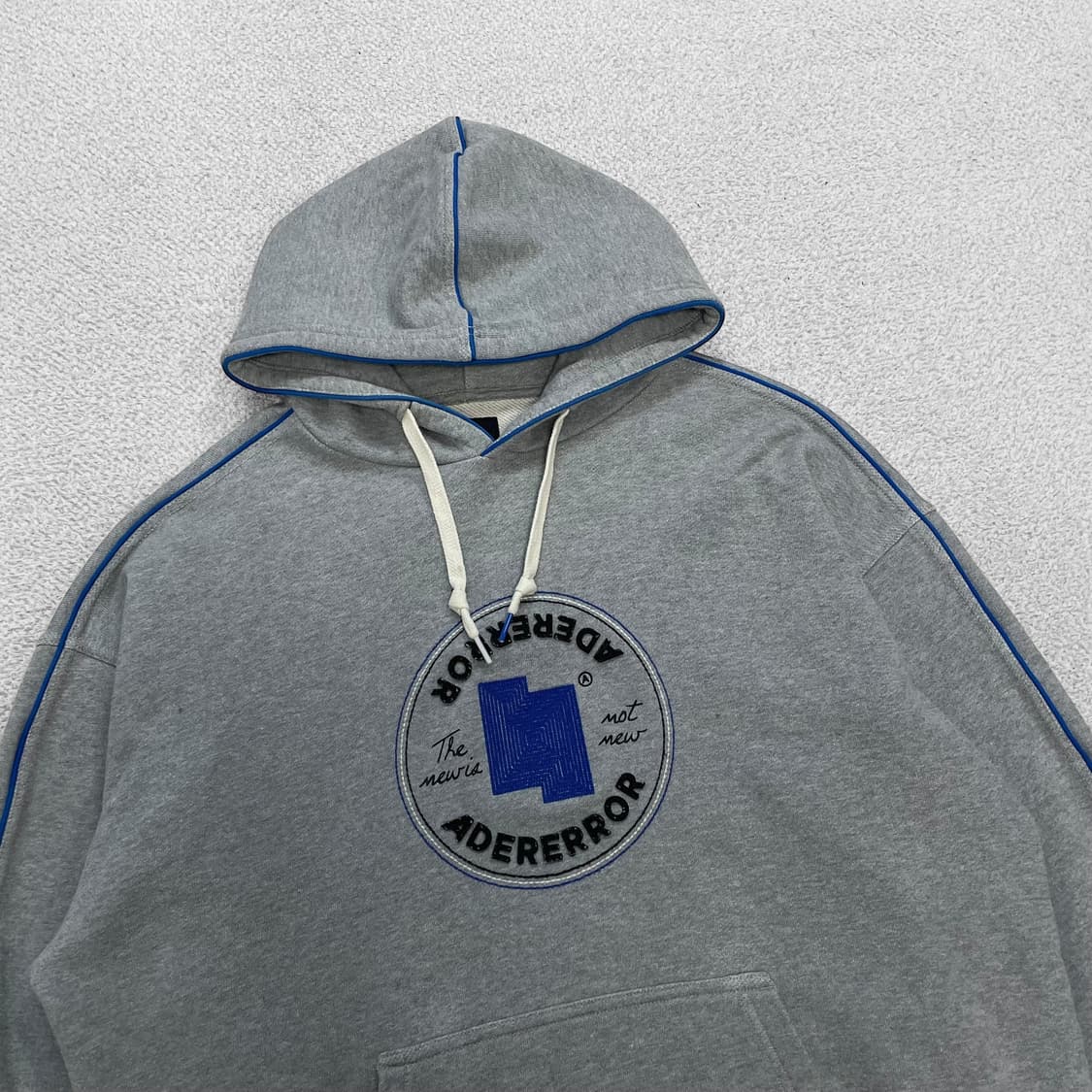아더에러 x 컨버스 쉐입스 풀오버 후드티 빈티지 그레이 헤더 상품이미지2