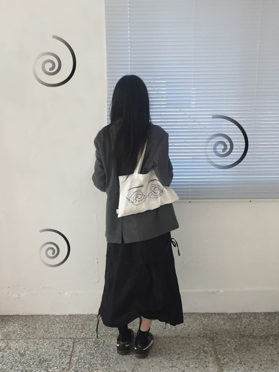 notargetnoplan 노타겟노플랜 에코백 화이트 상품이미지2