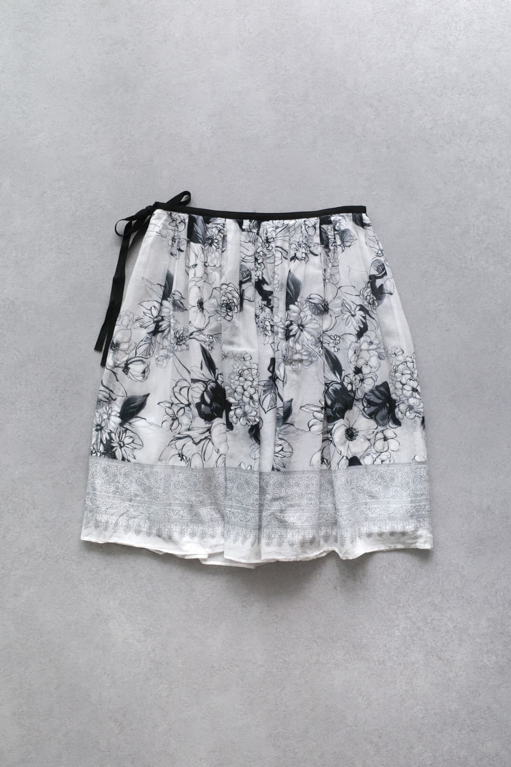 flower flared skirt 상품이미지3