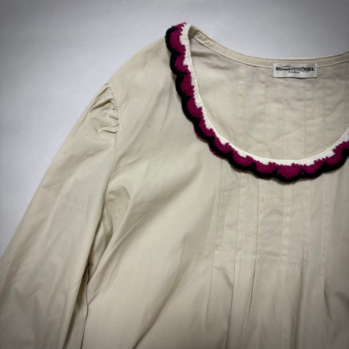 [90s Sungarden YSL Paris Blouse] 상품이미지2