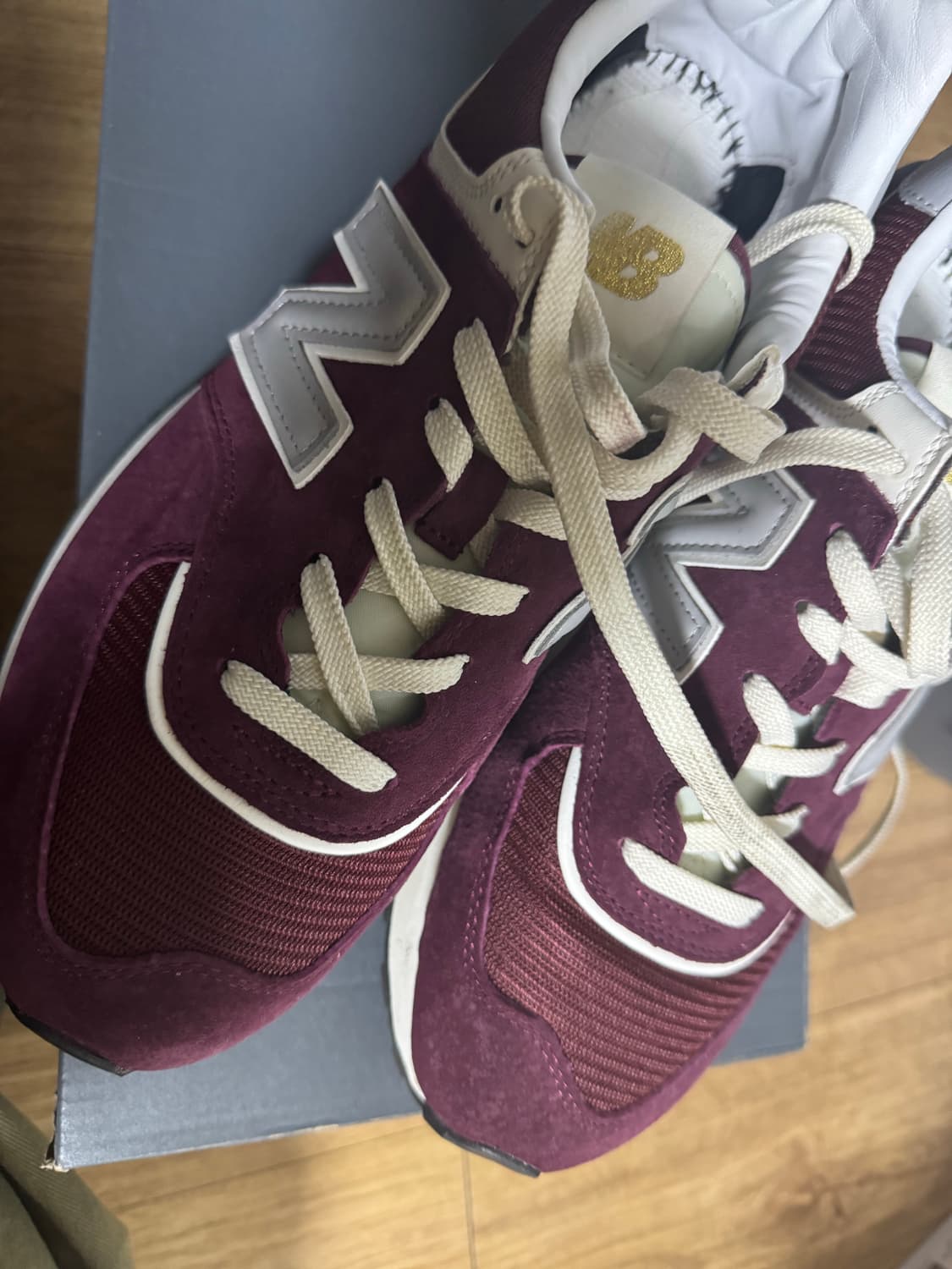 뉴발란스 574 레거시 버건디 285 상품이미지2