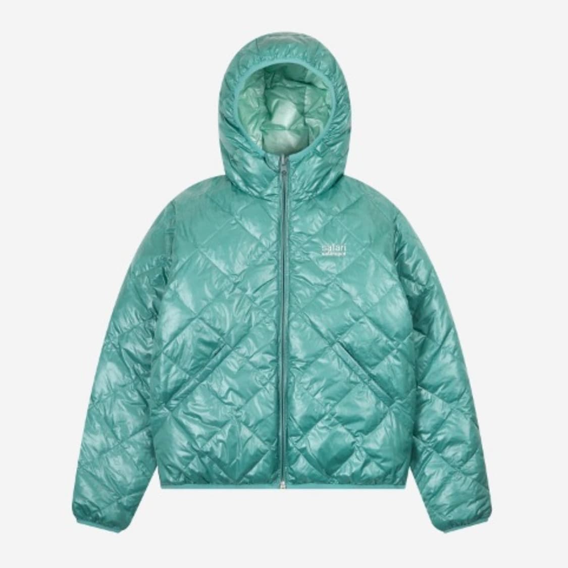 사파리스팟 1/2 리버시블 패딩 (turquoise / mint) 상품이미지1