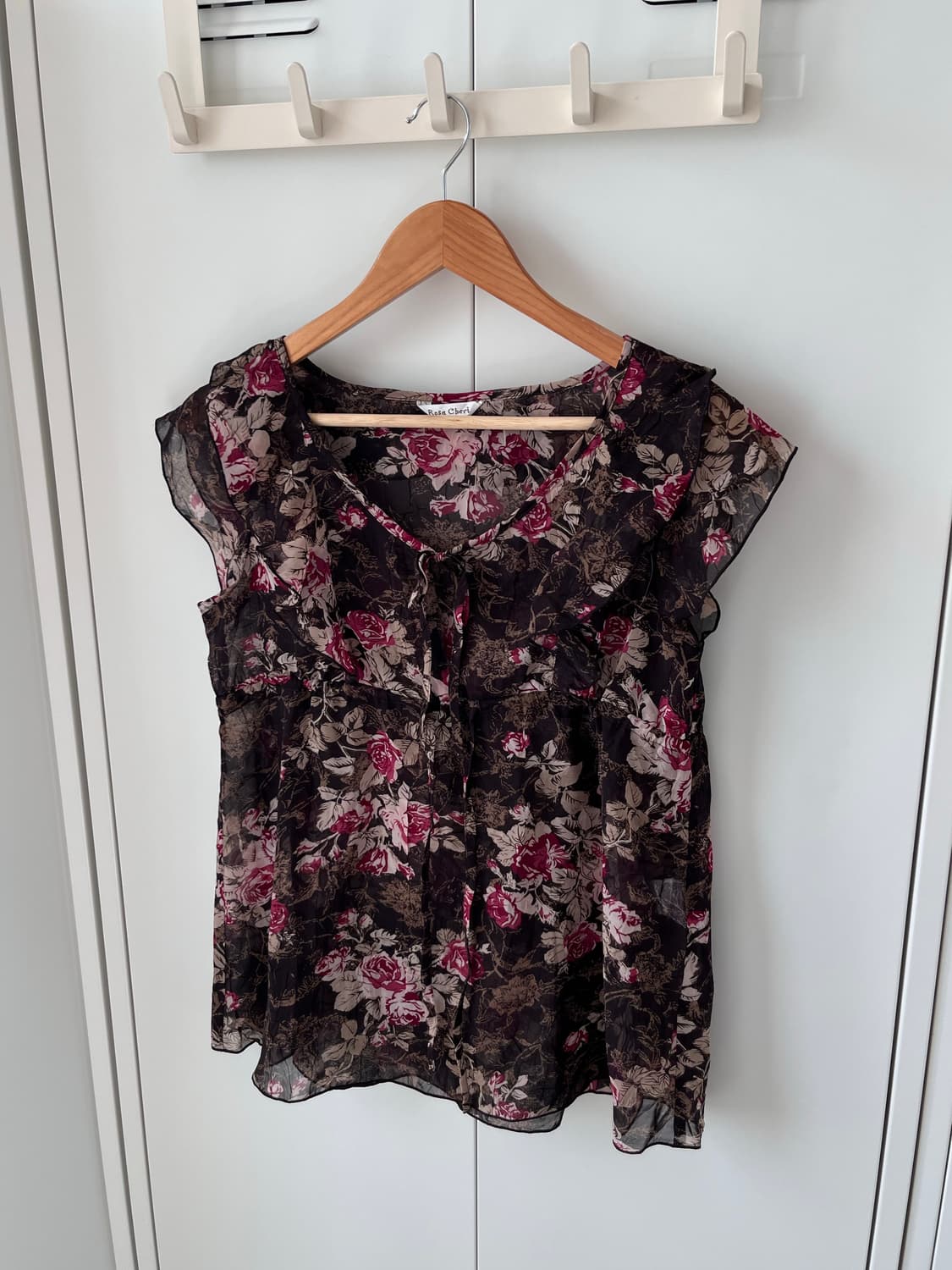 Rosa cheri 로사체리 장미 레이스 블라우스 상품이미지8