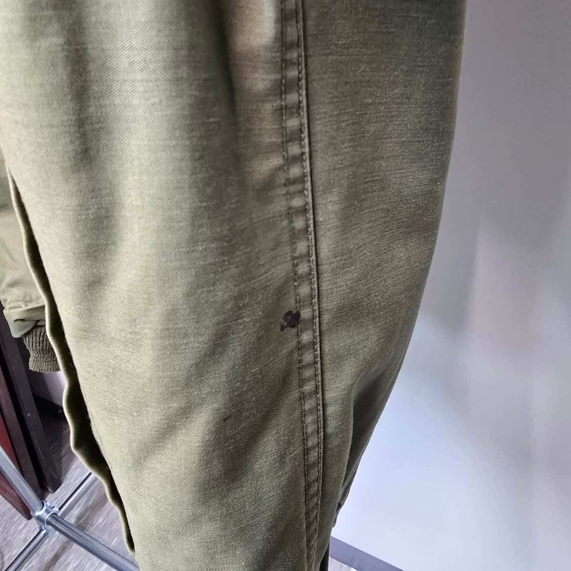 빈티지 70~80년대 미군 A2 덱자켓 스텐실 커스텀 상품이미지6