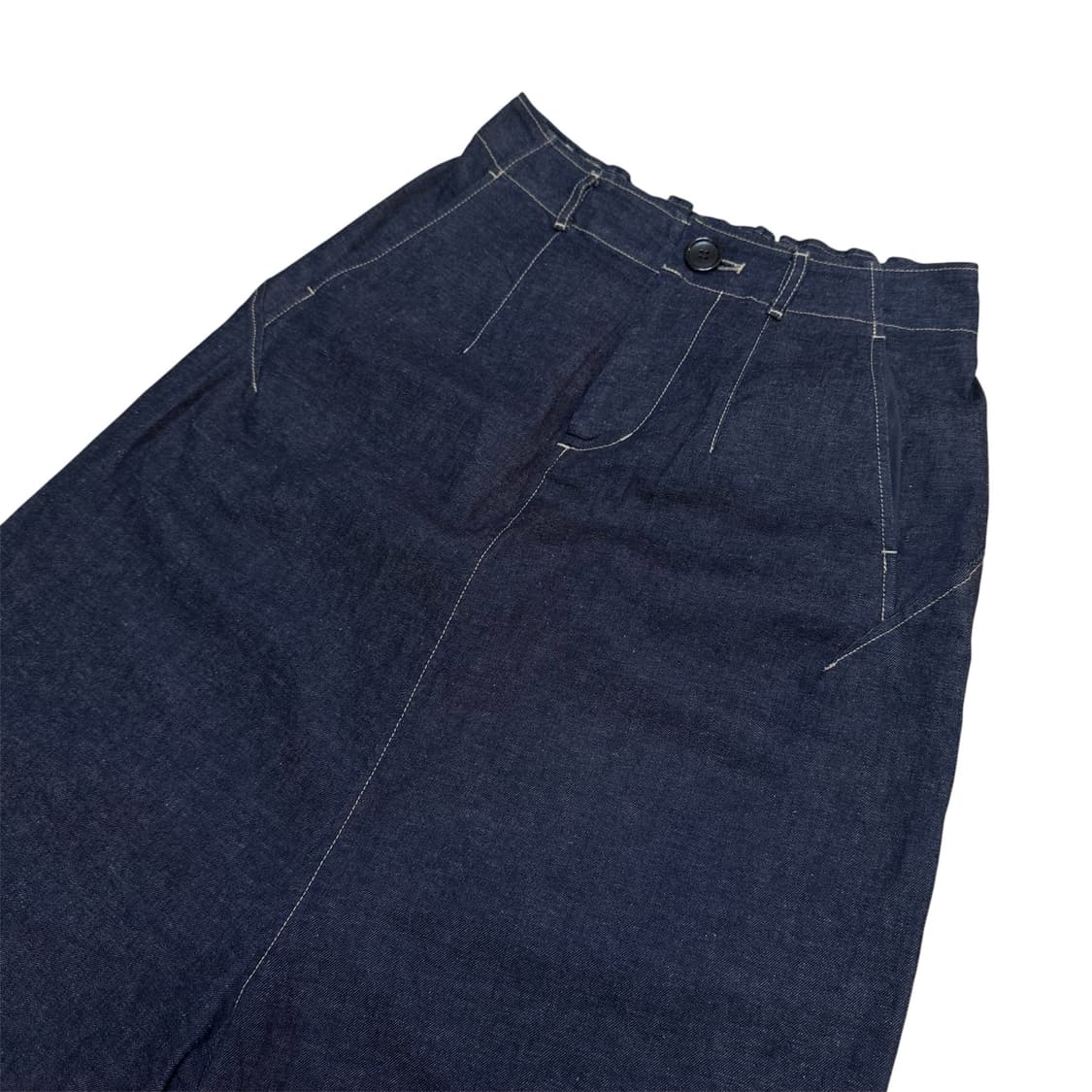 요지야마모토 데님 사루엘 팬츠 상품이미지2