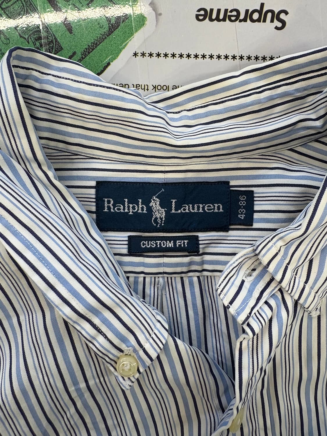(폴로 랄프 로렌 스트라이프 셔츠 상품이미지3