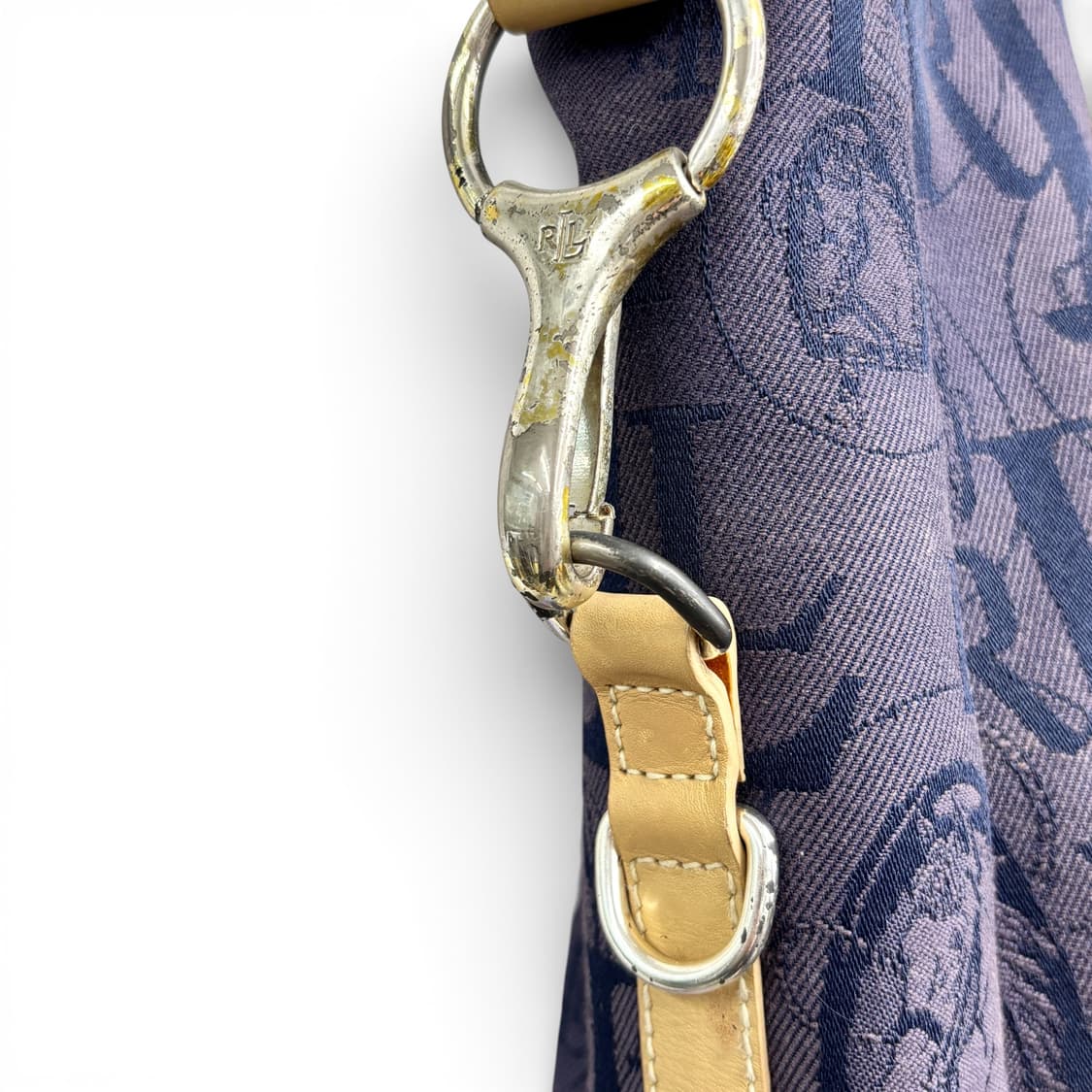 로렌 랄프로렌 자카드 숄더 백 상품이미지7