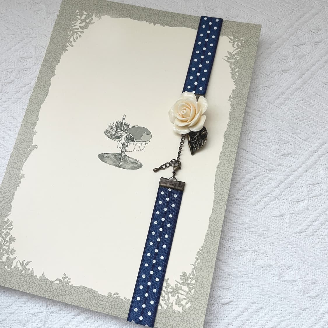 ⊰dot flower⊱ book-band 도트 꽃 북밴드 상품이미지3