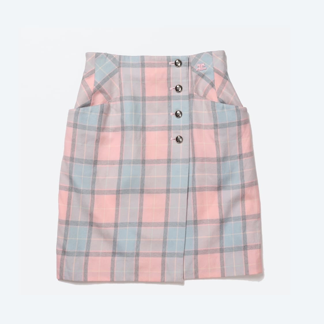 Courreges Checkered Pattern Bu 상품이미지1