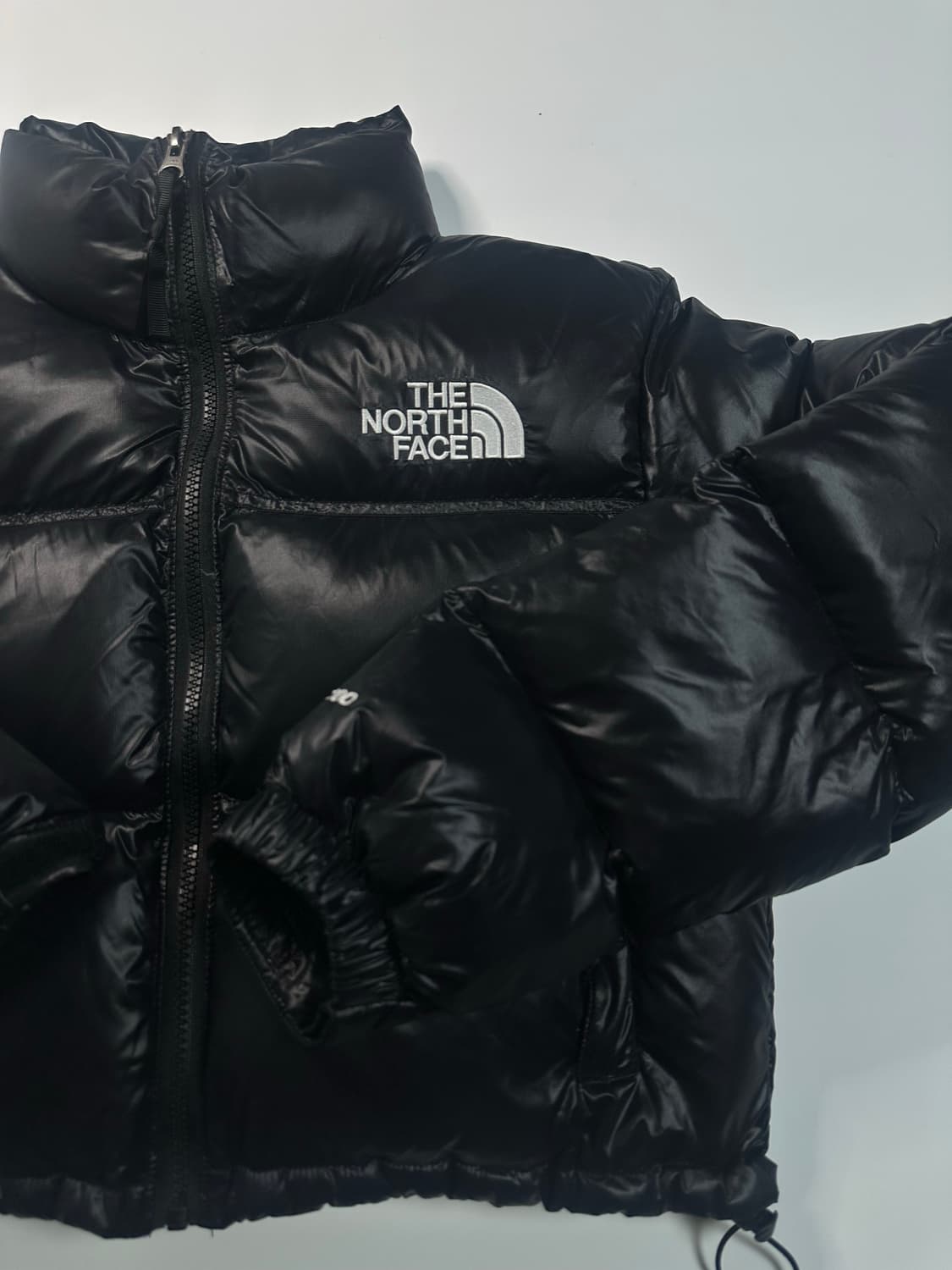 노스페이스 눕시 700 숏패딩 유광 상품이미지3