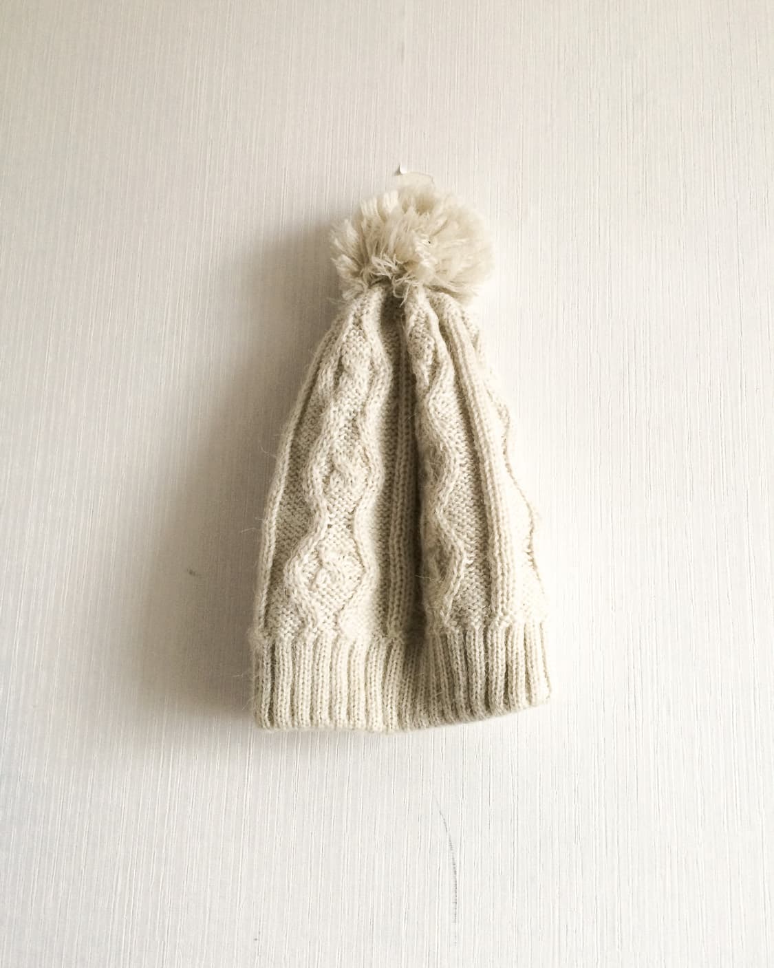 Cable knit beanie 상품이미지1