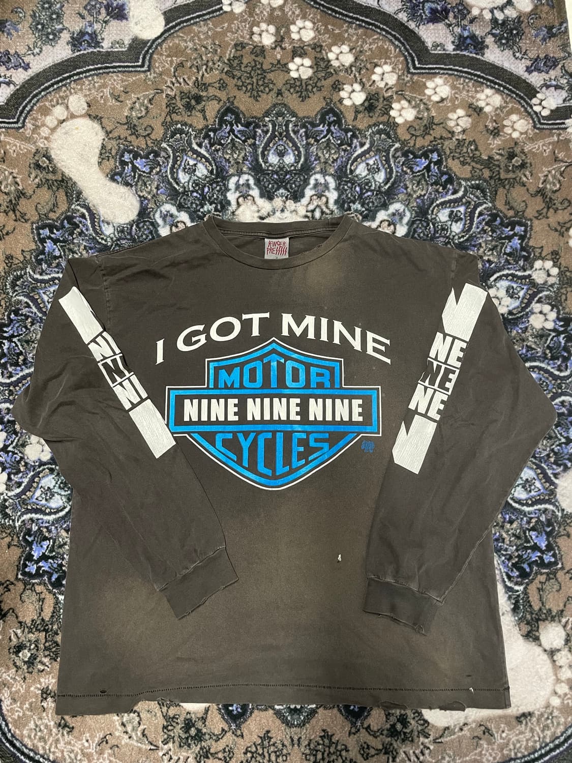 핑거프레스 할리999 롱슬리브 2사이즈 판매 합니다 상품이미지1