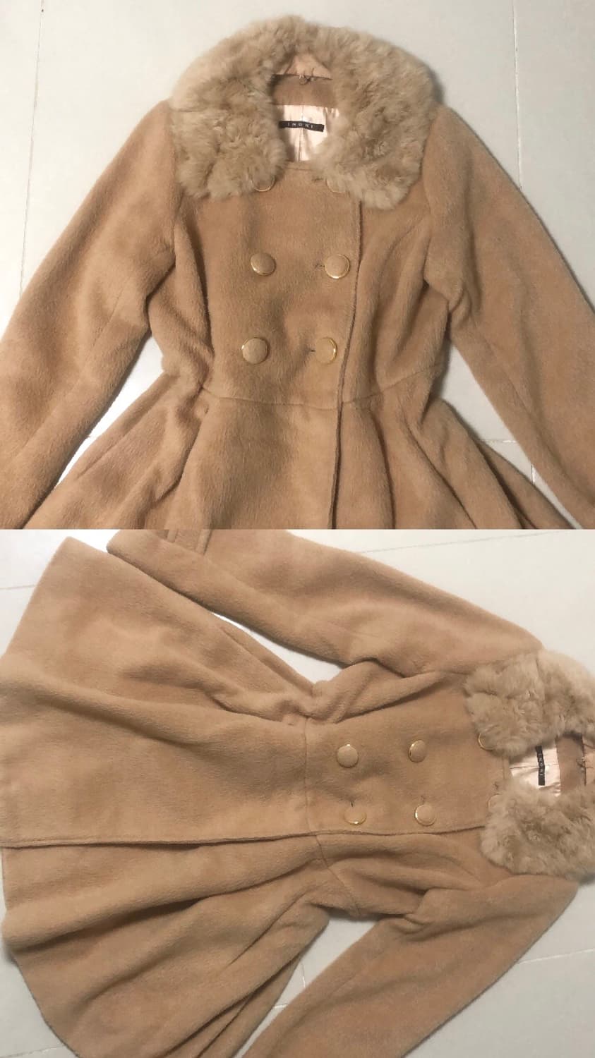 빈티지 라떼갸루 히메갸루 코트 리즈리사 엑시즈팜 지뢰계 갸루 모리걸 상품이미지2