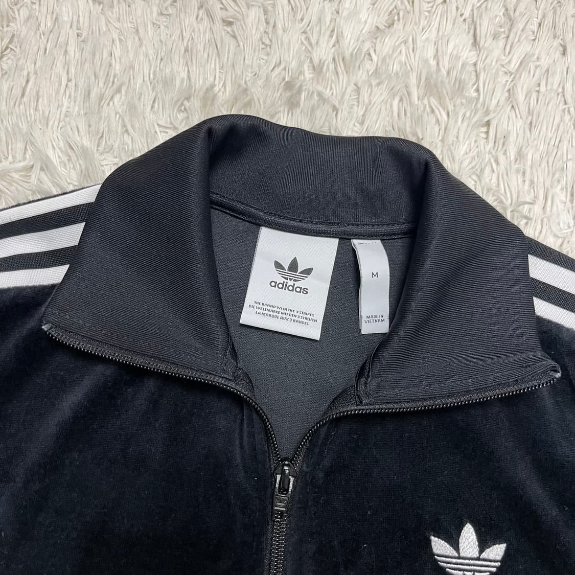 Adidas black velvet cozy jersey 상품이미지6