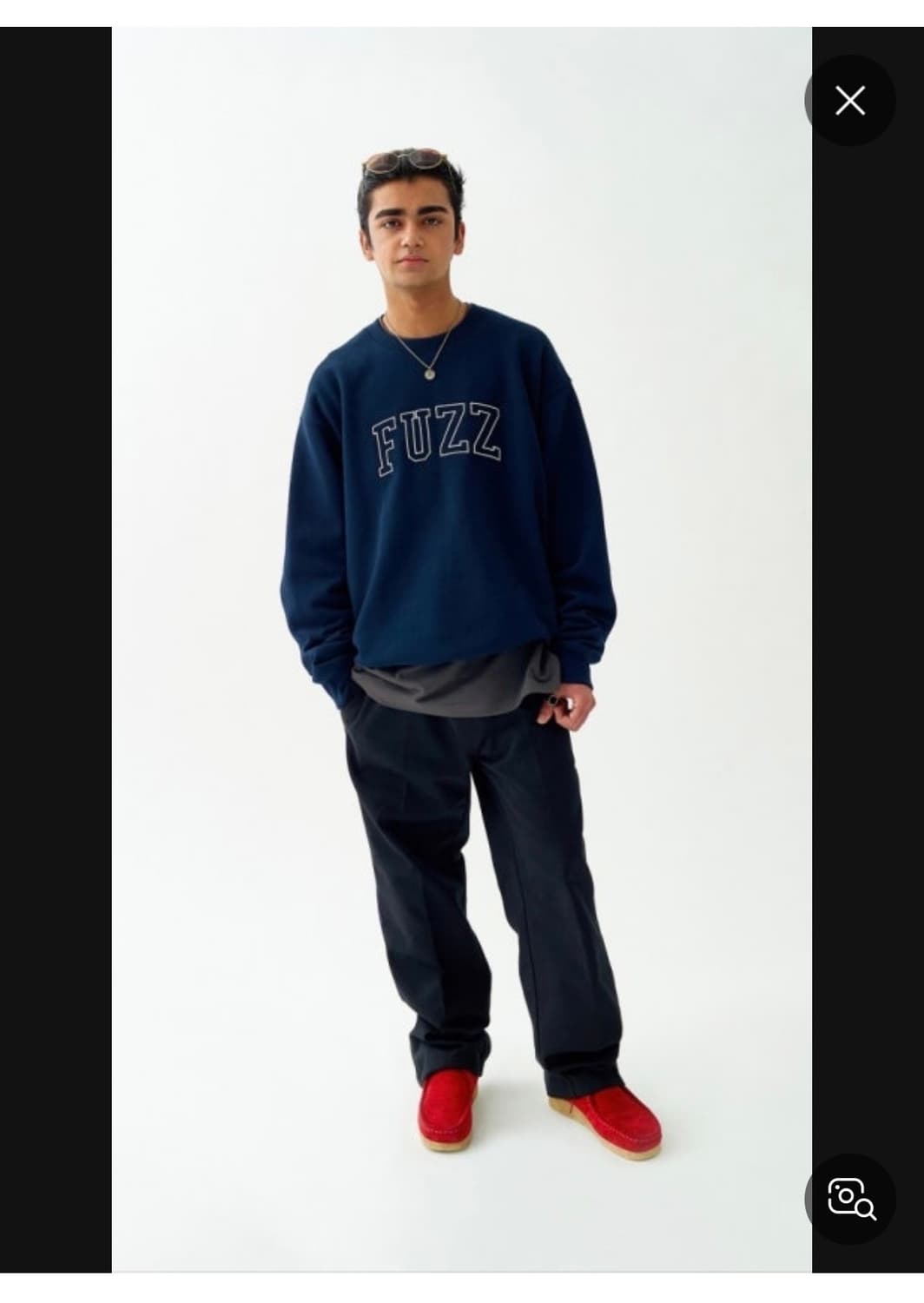 퍼즈 맨투맨 상품이미지1