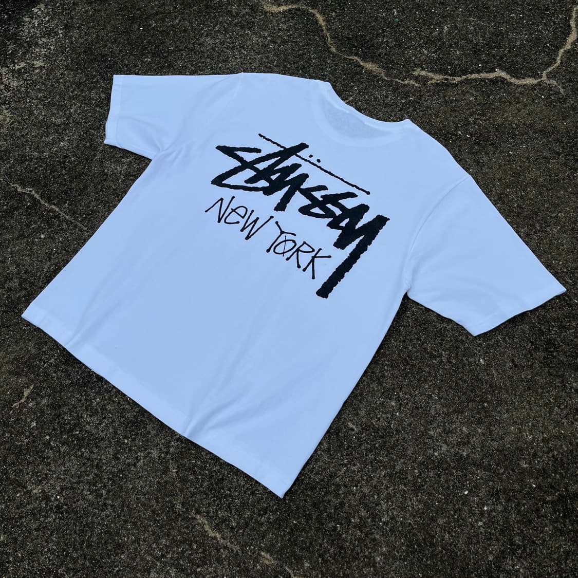 Stussy New York Stock Logo Tee 상품이미지1