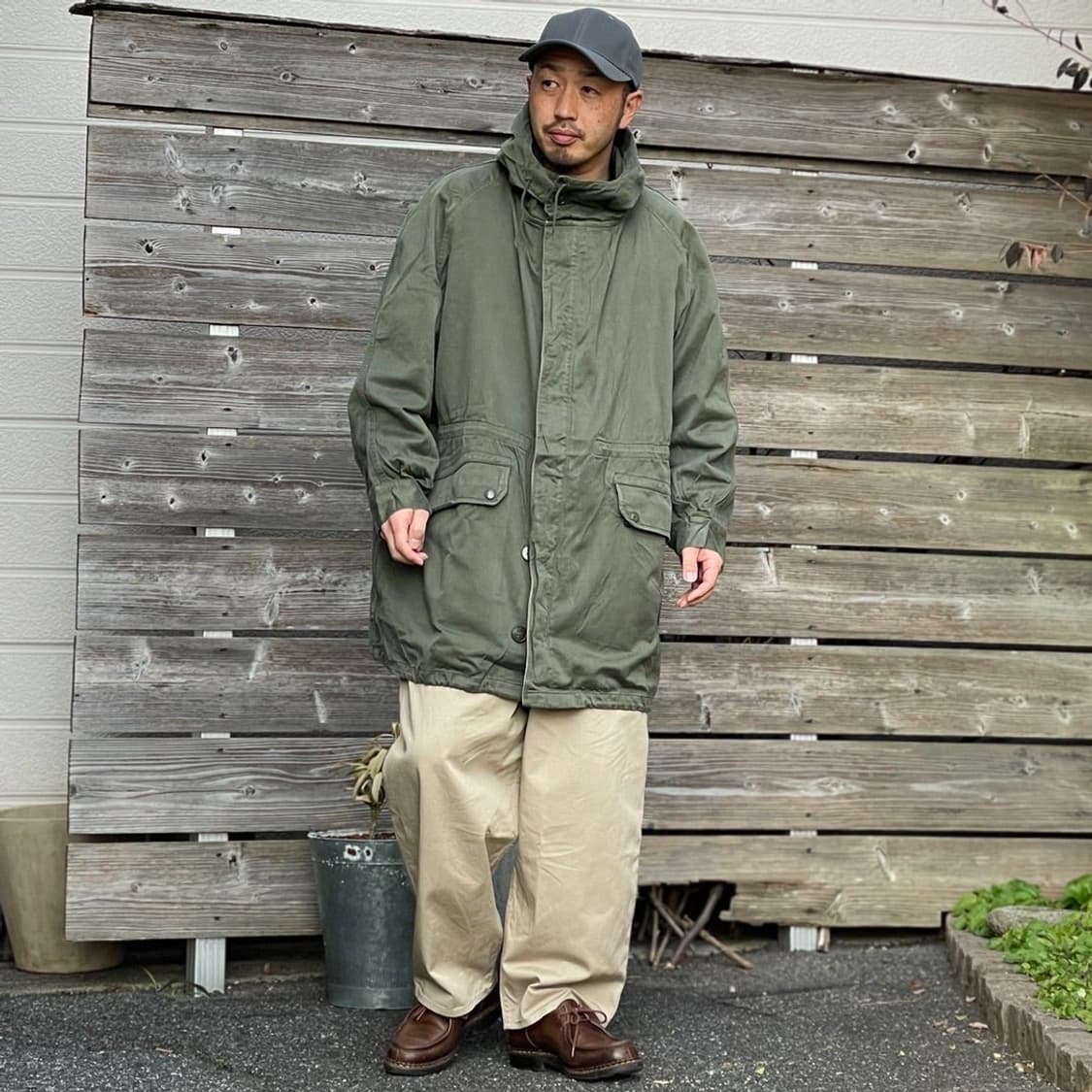 1980s FRENCH ARMY M-64 PARKA 모즈파카 개파카 상품이미지3