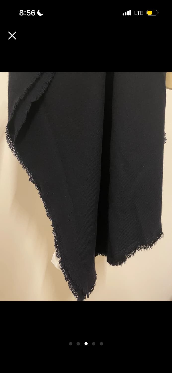 질샌더 울 캐시미어 머플러 상품이미지4