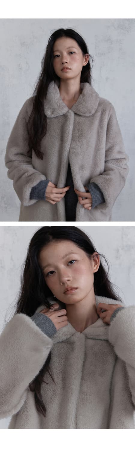 Ods eco fur 에코 퍼자켓 상품이미지5