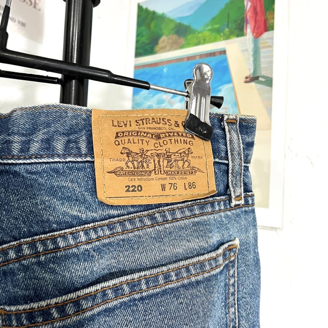 리바이스 220 오렌지탭 데님팬츠 상품이미지8