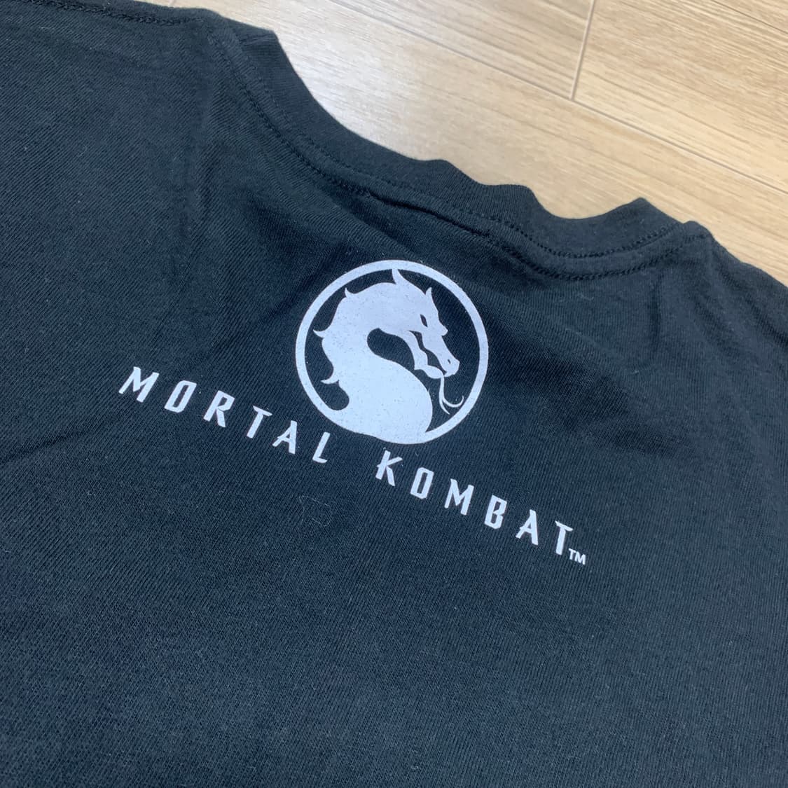 L]모탈 컴뱃(Mortal Kombat) 드래곤 로고 반팔 티셔츠 상품이미지6