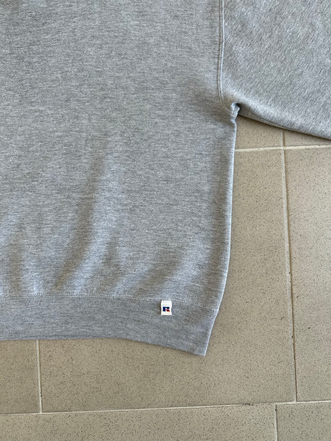 90s 빈티지 러셀 스웻셔츠 그레이 XXL USA 상품이미지3