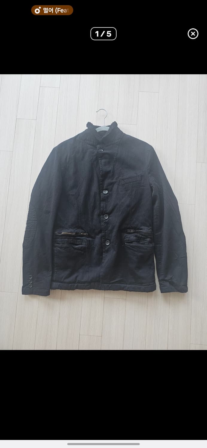 구매) 꼼데 05aw 보아자켓 블랙 상품이미지3
